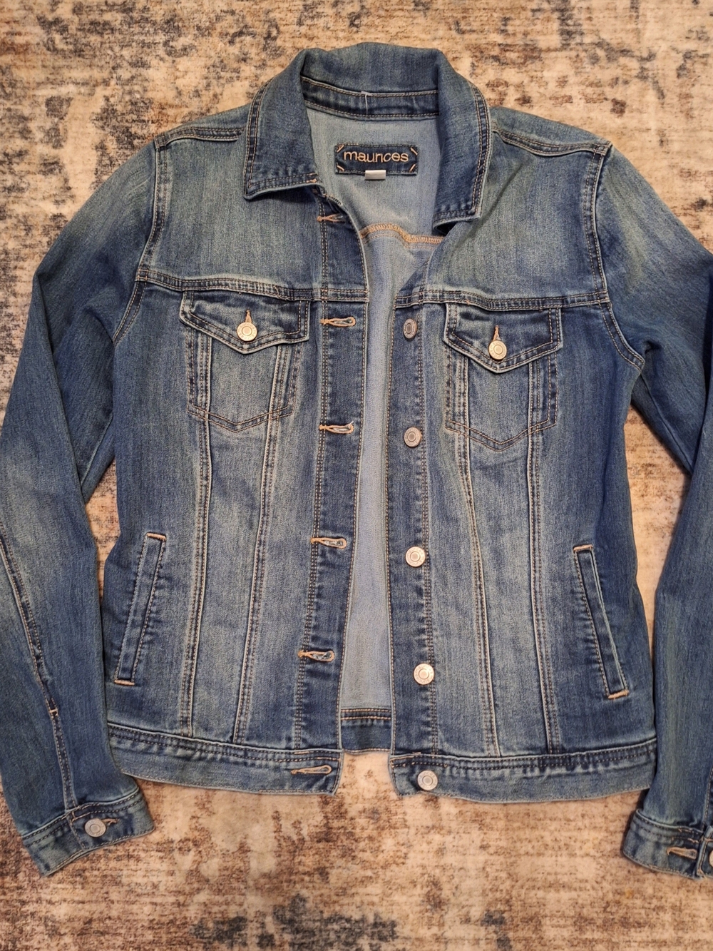 Maurices Blue Denim Jacket for Women. Like New. Sz S